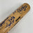 Beautiful Hall Of Fame Multi Signed Baseball Bat Kirby Puckett JSA COA