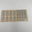 Jack Morris 1991 WS MVP Signed 1991 World Series Uncut Ticket Sheet JSA COA