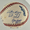 Stan Musial Bob Gibson Ozzie Smith St. Louis Cardinals HOF Signed Baseball BAS