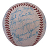 1957 Milwaukee Braves World Series Champs Team Signed Baseball Beckett COA
