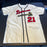 Warren Spahn 363 Wins Signed Autographed Milwaukee Braves Jersey With JSA COA