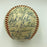 Beautiful 1957 Milwaukee Braves World Series Champs Team Signed Baseball JSA COA