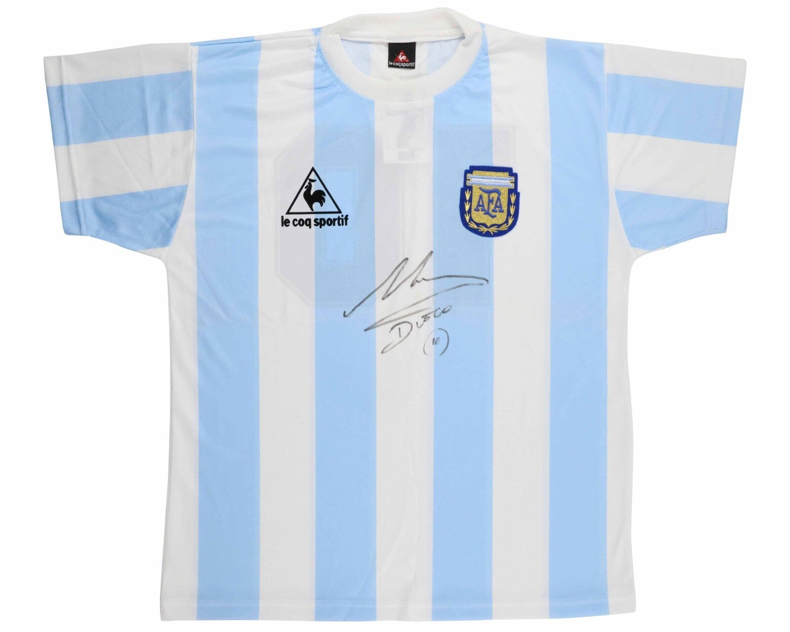 Diego Maradona Signed Argentina Game Model Jersey PSA DNA COA
