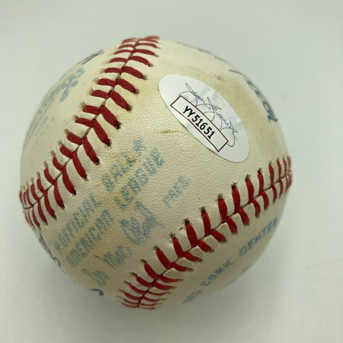 1970's HOF Multi Signed Baseball Earl Averill Burleigh Grimes JSA COA