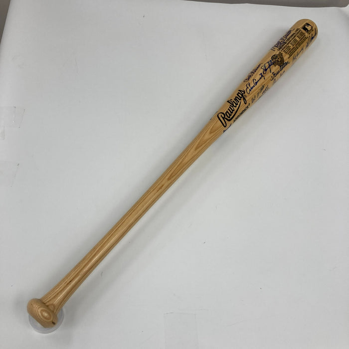 Beautiful St. Louis Cardinals Hall Of Fame Multi Signed 1992 Centennial Bat JSA