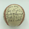 Beautiful 1944 Cincinnati Reds Team Signed National League Baseball With JSA COA