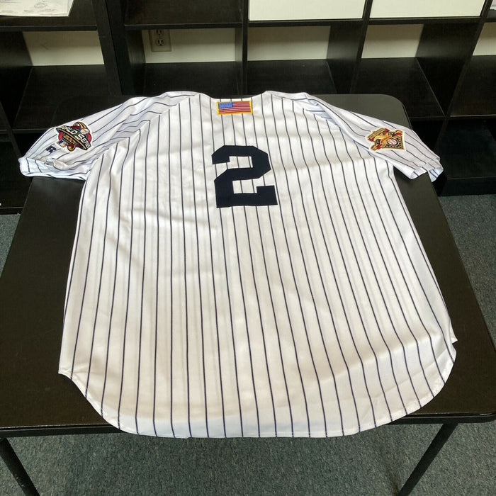 Derek Jeter Signed 2001 World Series New York Yankees Game Model Jersey PSA DNA