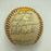 1974 Oakland A’s World Series Champs Team Signed Baseball JSA COA