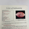 Joe Montana Steve Young Jerry Rice Signed Inscribed Super Bowl Football JSA COA