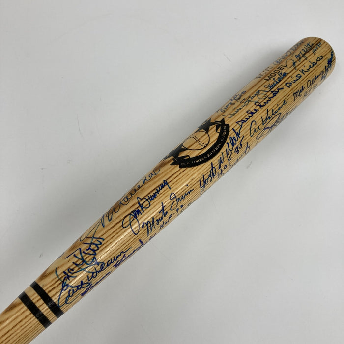 Beautiful Hall Of Fame Multi Signed Baseball Bat 42 Sigs PSA DNA COA