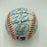 1985 - 1986 New York Mets Team Signed Baseball 28 Sigs With Gary Carter