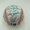 1985 - 1986 New York Mets Team Signed Baseball 28 Sigs With Gary Carter
