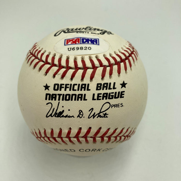 Duke Snider Signed Official National League Baseball PSA DNA COA