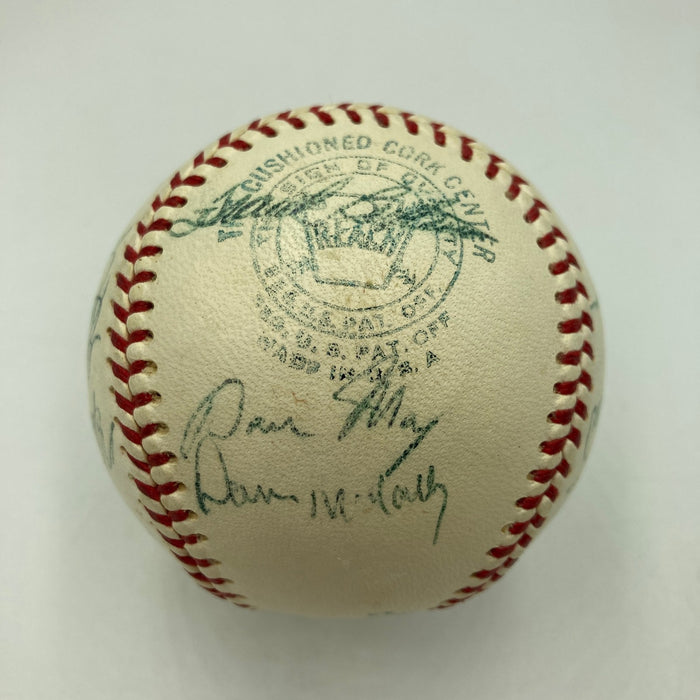 1969 Baltimore Orioles American League Champs Team Signed Baseball JSA COA