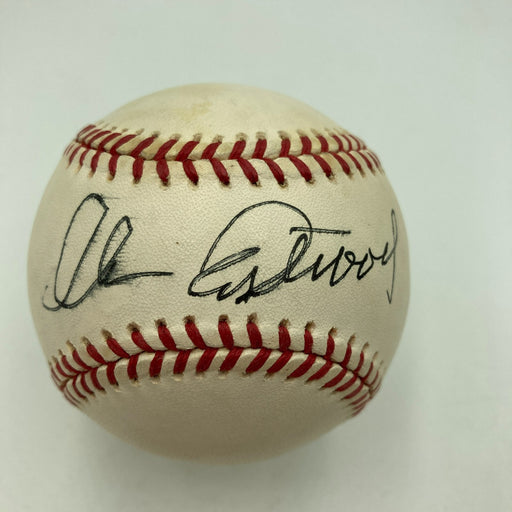 Clint Eastwood Single Signed Official National League Baseball PSA DNA COA