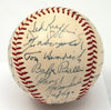 Stunning Joe Dimaggio NY Yankees Legends Signed 1967 Old Timers Day Baseball PSA