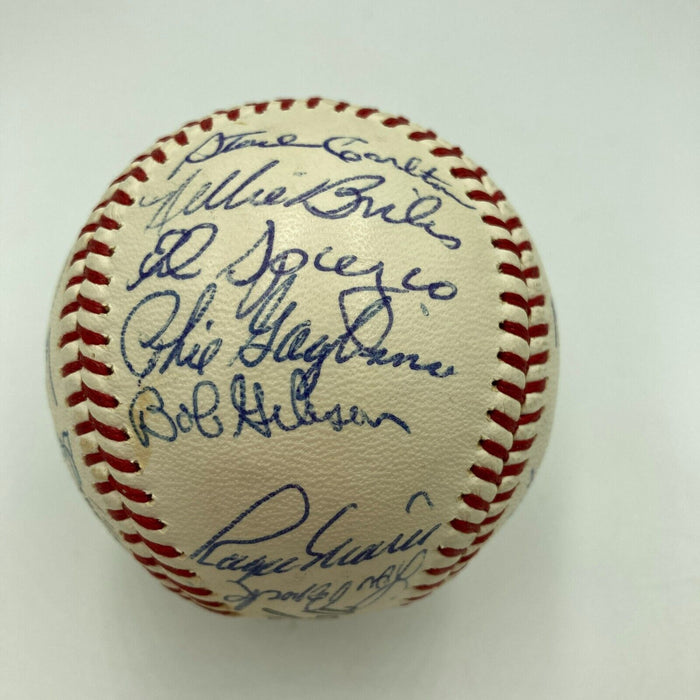 1968 St. Louis Cardinals NL Champs Team Signed Baseball Roger Maris JSA COA