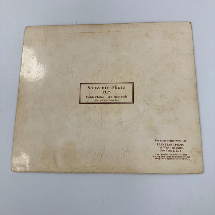 Jack Dempsey Signed Vintage 1950's Photo JSA COA Boxing