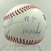 Dwight Doc Gooden Signed Heavily Inscribed MLB Baseball PSA DNA COA