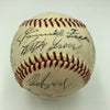 Ted Williams Rookie 1939 Boston Red Sox Team Signed Baseball Jimmie Foxx JSA COA