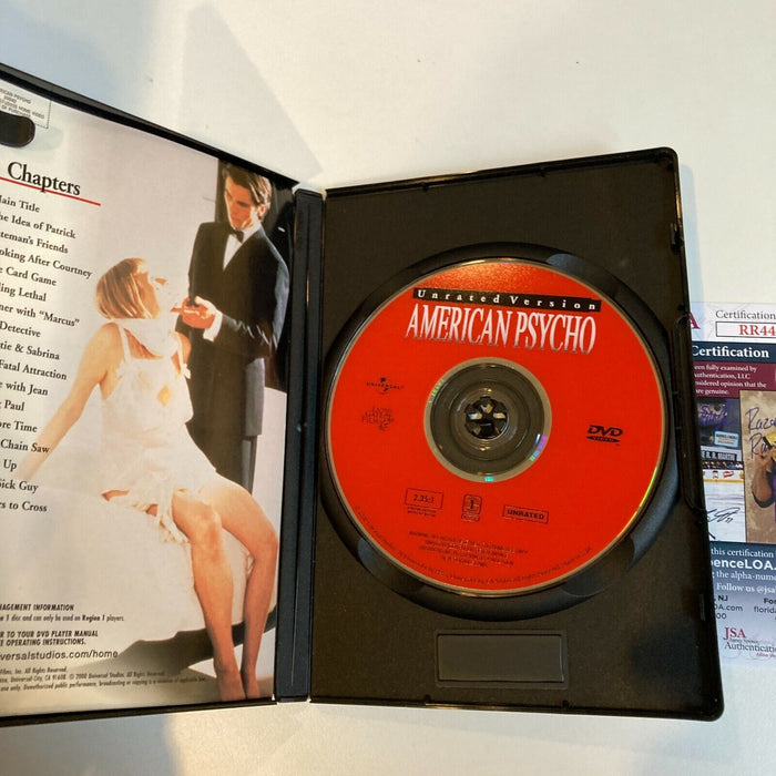 Willem Dafoe & Samantha Mathis Signed American Psycho DVD With JSA COA