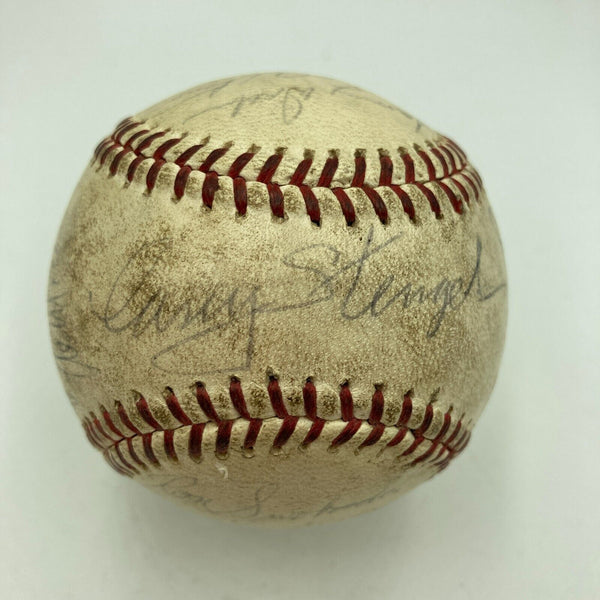 1964 New York Mets Team Signed National League Baseball Beckett COA