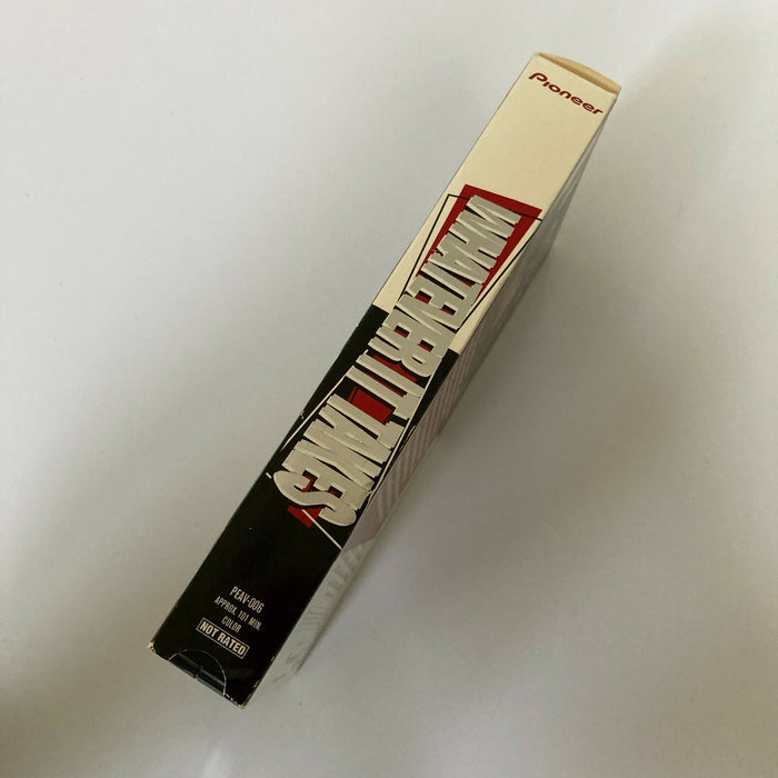 Fred Williamson & Don Wilson Signed Whatever It Takes VHS Movie JSA COA