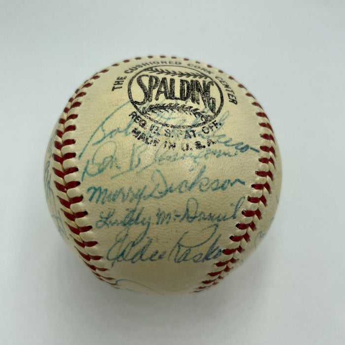 1957 St. Louis Cardinals Team Signed National League  Baseball JSA