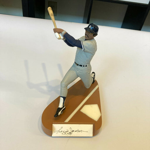 Reggie Jackson Signed New York Yankees Salvino Figure UDA Upper Deck COA