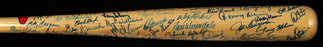 The Finest Brooklyn Los Angeles Dodgers Hall Of Fame Signed Bat 73 Sigs! PSA DNA