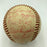 1951 Yankees World Series Champs Team Signed Baseball Mickey Mantle DImaggio JSA