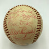 1951 Yankees World Series Champs Team Signed Baseball Mickey Mantle DImaggio JSA