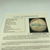 Stunning Tris Speaker Single Signed Official American League Baseball JSA COA