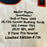 Walter Payton "Sweetness" Signed Chicago Bears Game Model STAT Jersey Beckett