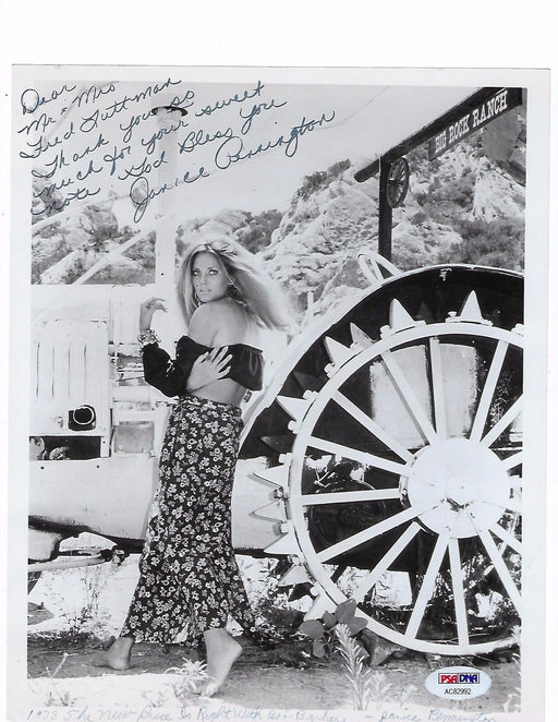 Vintage 1960's Janice Pennington The Price Is Right Signed Photo PSA DNA COA