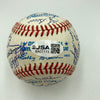 Mickey Mantle New York Yankees HOF Legends Multi Signed Baseball 28 Sigs JSA COA