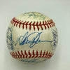 1986 New York Mets World Series Champs Team Signed Vintage NL Baseball JSA COA