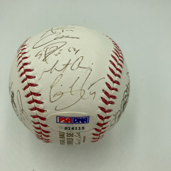 2012 San Francisco Giants World Series Champs Team Signed W.S. Baseball PSA DNA