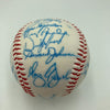 1985 - 1986 New York Mets Team Signed Baseball 28 Sigs With Gary Carter