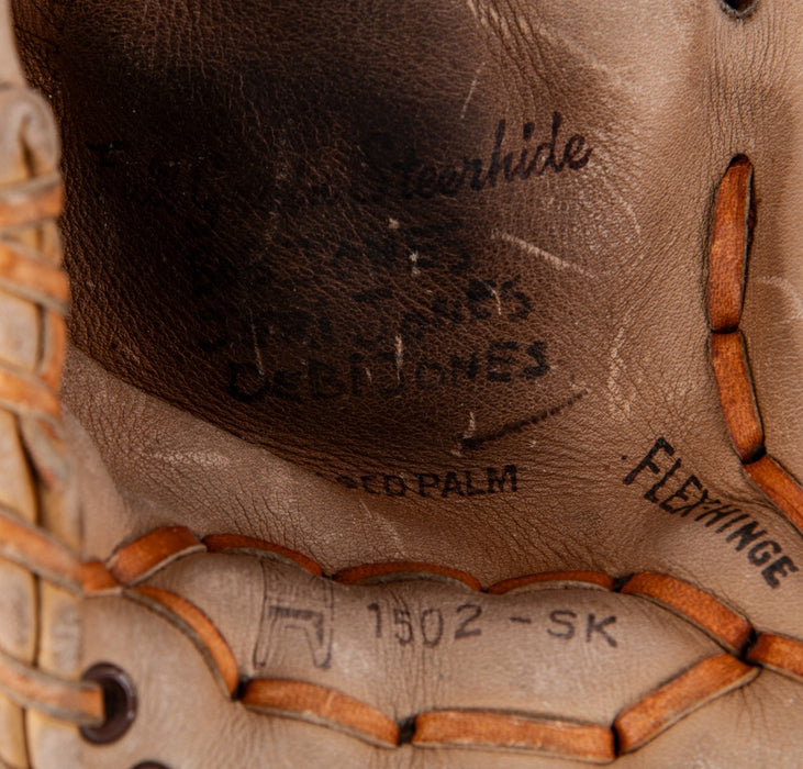Sandy Koufax Signed 1950's Game Model Baseball Glove JSA COA
