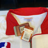 Michael Jordan Signed 1984 Rookie Chicago Bulls Game Model Warmup Jacket UDA COA
