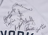 2000 Yankees Team Signed Game Used Jersey Derek Jeter Mariano Rivera Beckett COA