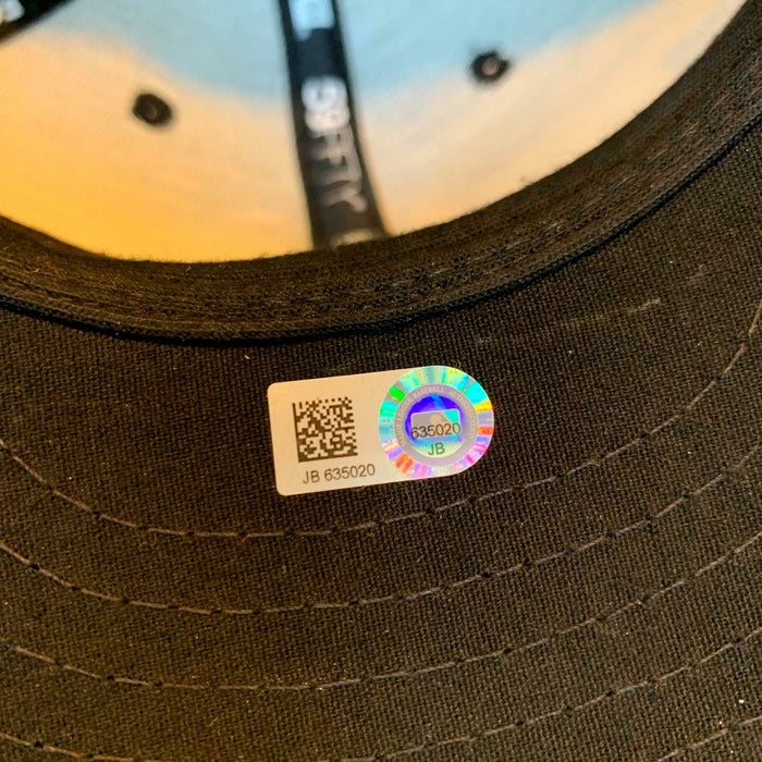 Yoan Moncada Arizona Fall League Rookie Game Used Hat MLB Authenticated Holo