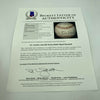 Brooks Robinson HOF Signed Cracker Jack Old Timers Game Baseball Beckett COA