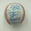 Vintage 1986 New York Mets World Series Champs Team Signed Baseball JSA COA