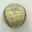 Beautiful 1949 Cleveland Indians Team Signed American League Baseball