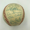 Beautiful 1949 Cleveland Indians Team Signed American League Baseball