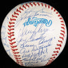 1961 New York Yankees World Series Champs Team Signed Baseball Mickey Mantle JSA
