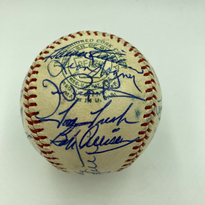 Beautiful 1963 All Star Game Signed Baseball Nellie Fox Carl Yastrzemski JSA COA