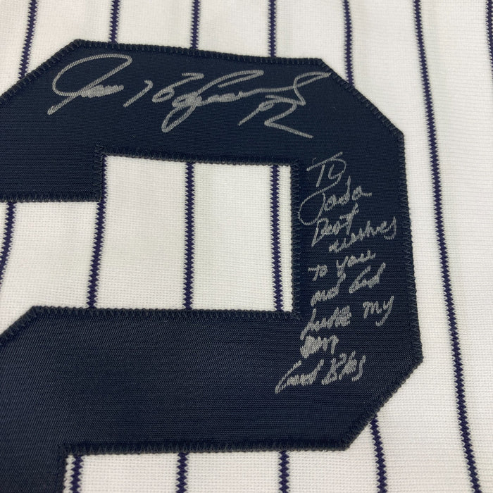 Ivan Rodriguez Signed Authentic 2008 New York Yankees Jersey JSA Sticker